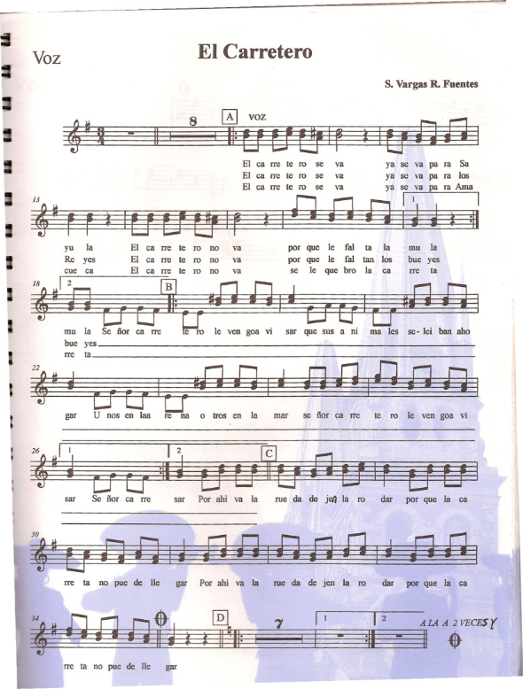 La imagen puede contener una previsualizacion de una partitura